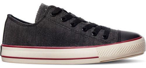 ZAPATILLA JAGUAR CLASICA NEGRO ENVEJECIDO