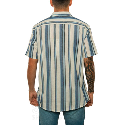 CAMISA ALTHON STRIPES BLU SS SHIRTS