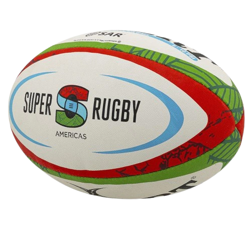 PELOTA RUGBY GILBERT NRO 5 CON LOGO ESP SUPER RUGBY AMERICA