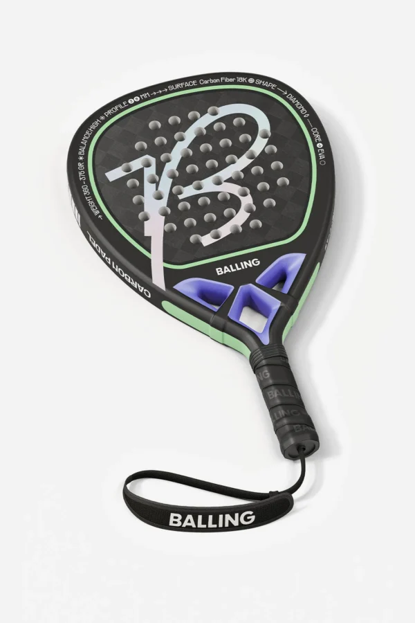PALETA DE PADEL BALLING IMPORTADA 18K