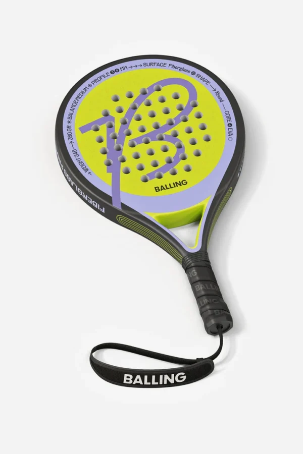 PALETA DE PADEL BALLING IMPORTADA FIBRA DE VIDRIO
