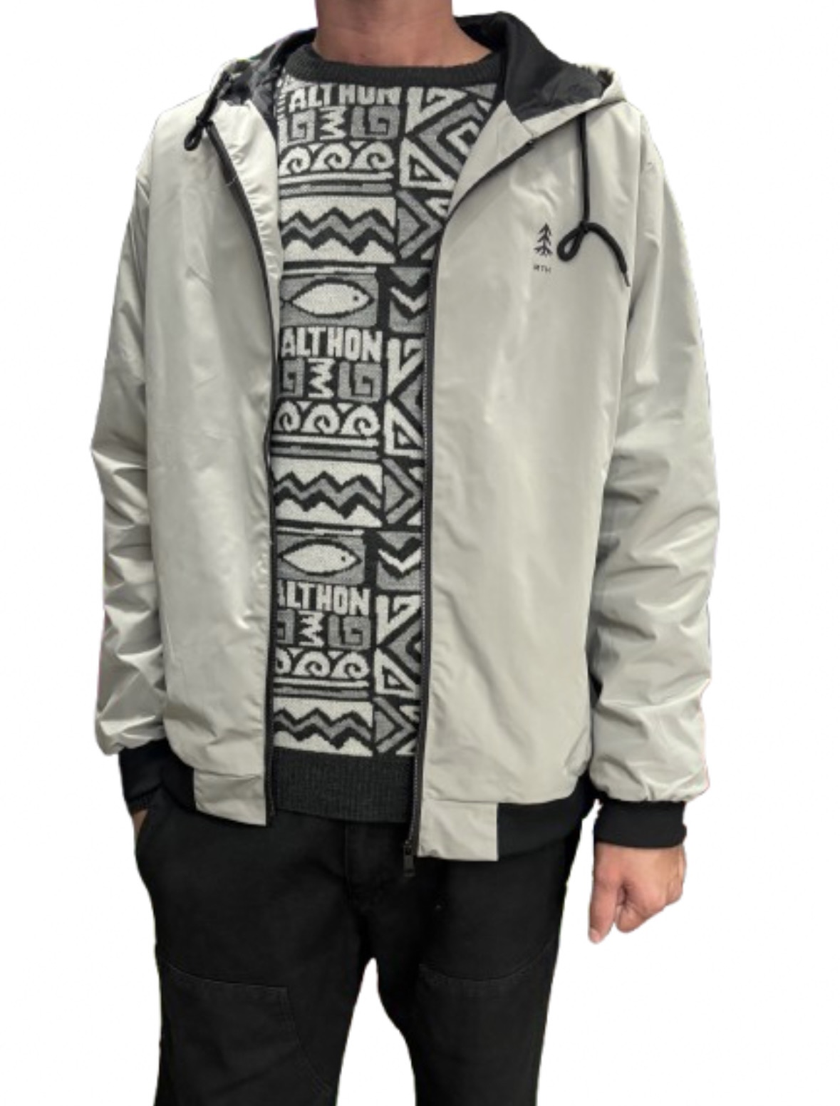 CAMPERA MTH KAIRONG 809 ROMPEVIENTO CAPUCHA ELASTICO